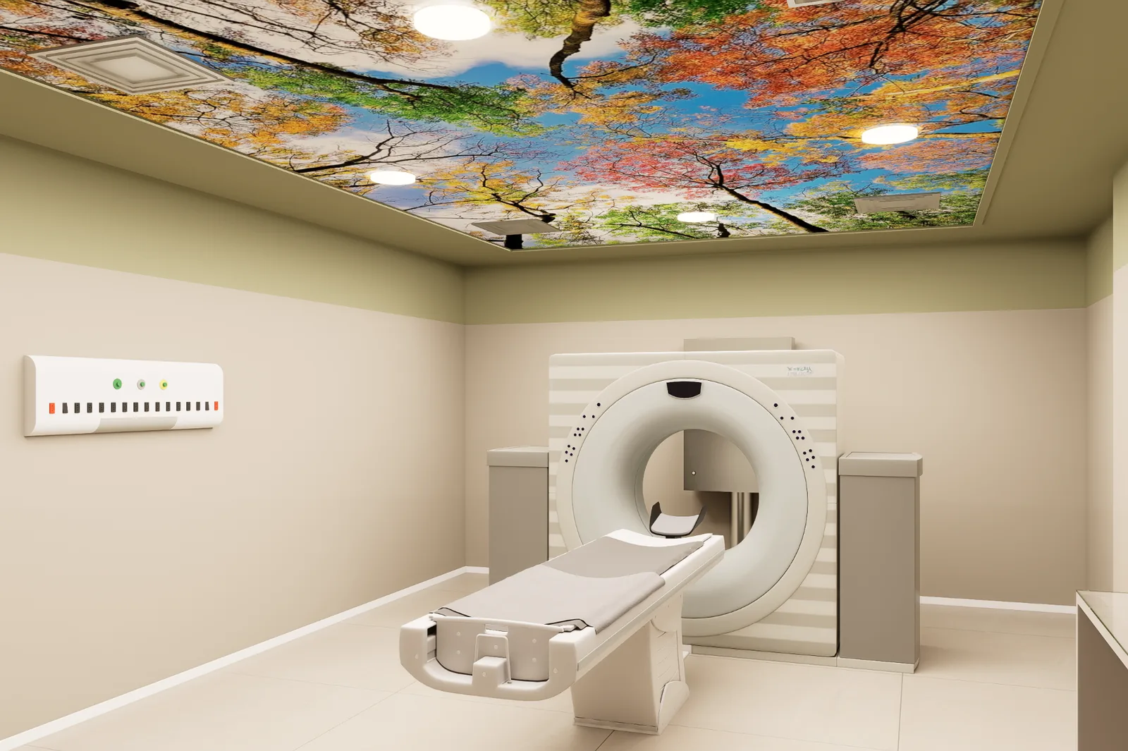 Tomografia · sala de imagem